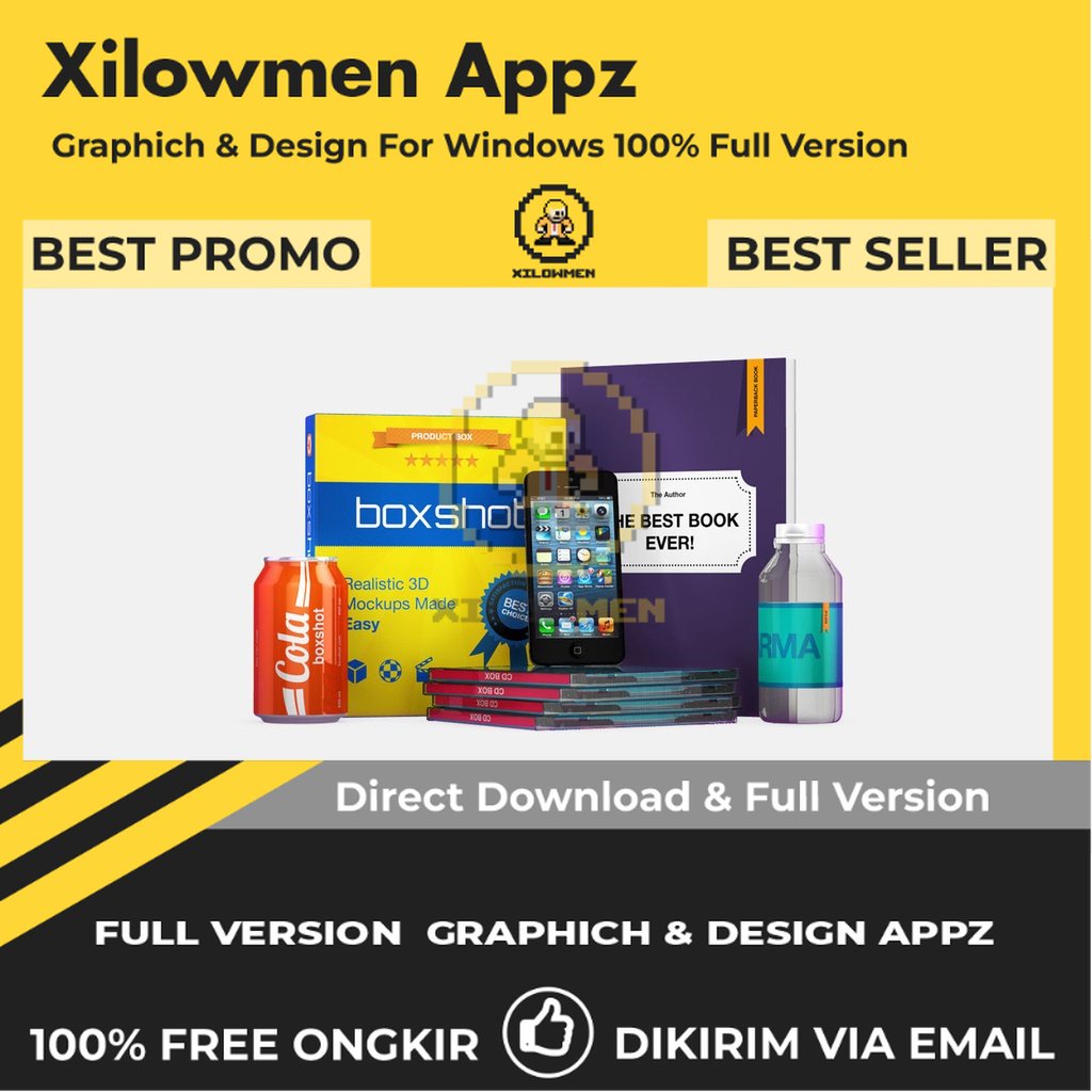 [Full Version] Appsforlife Boxshot Ultimate Pro Design Graphics Lifetime Win OS