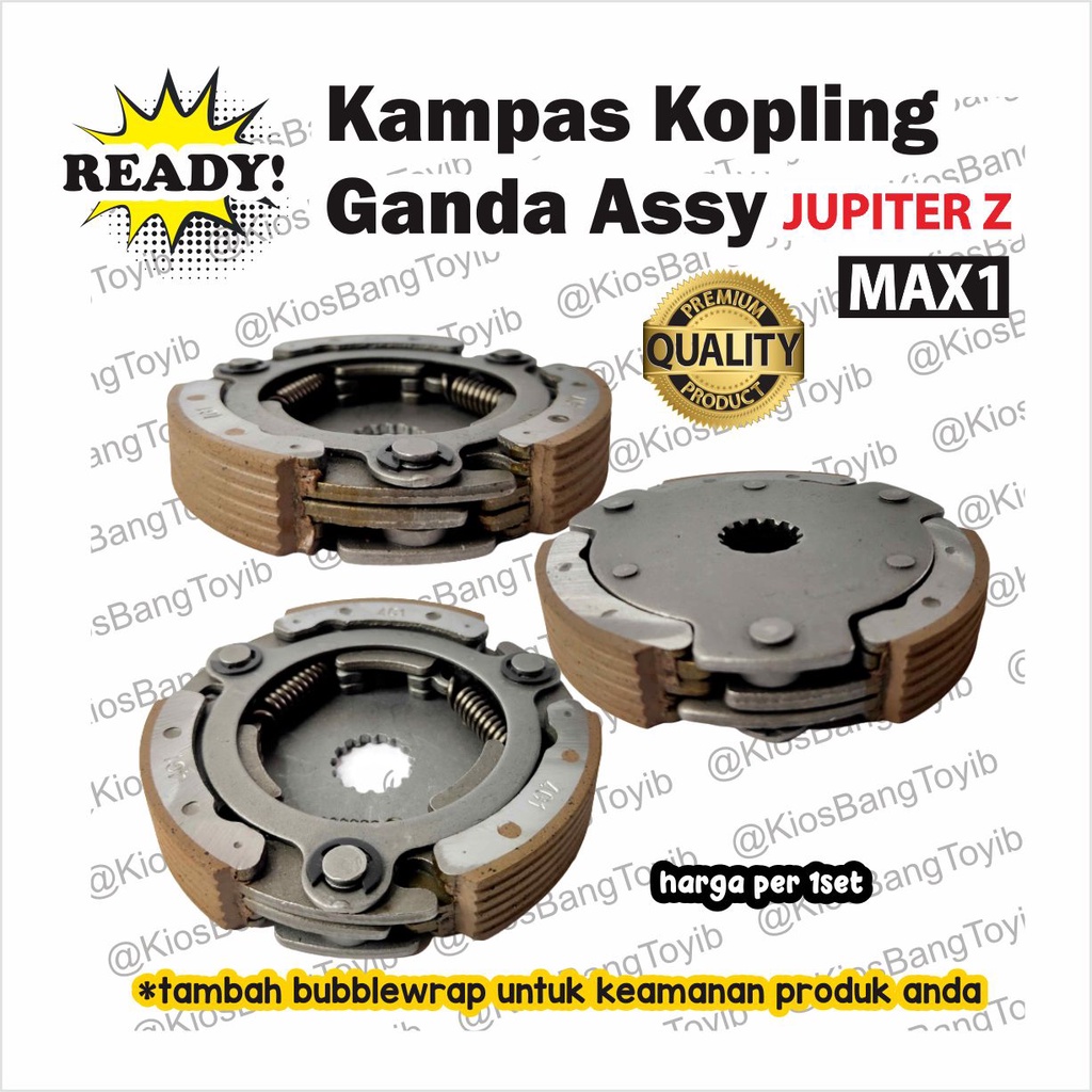 Kampas Kopling Ganda Assy Yamaha JUPITER Z (-MAX1-)