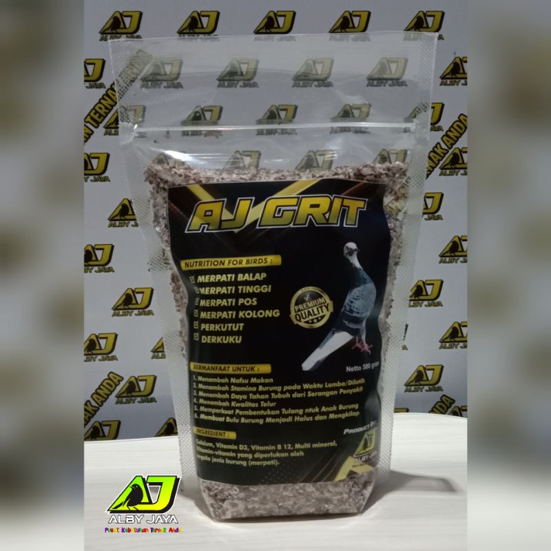 Aj grit / grit merpati / grit kerang