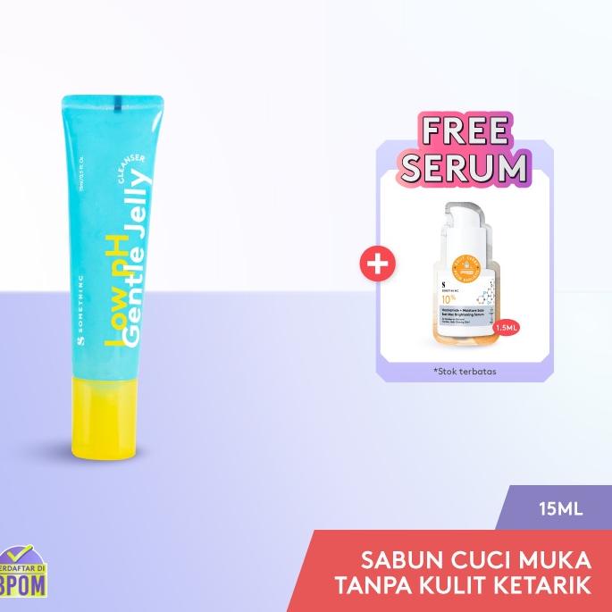 ★ SOMETHINC [2 PCS] Low pH Gentle Jelly Cleanser 15ml (Sample Size) ➦