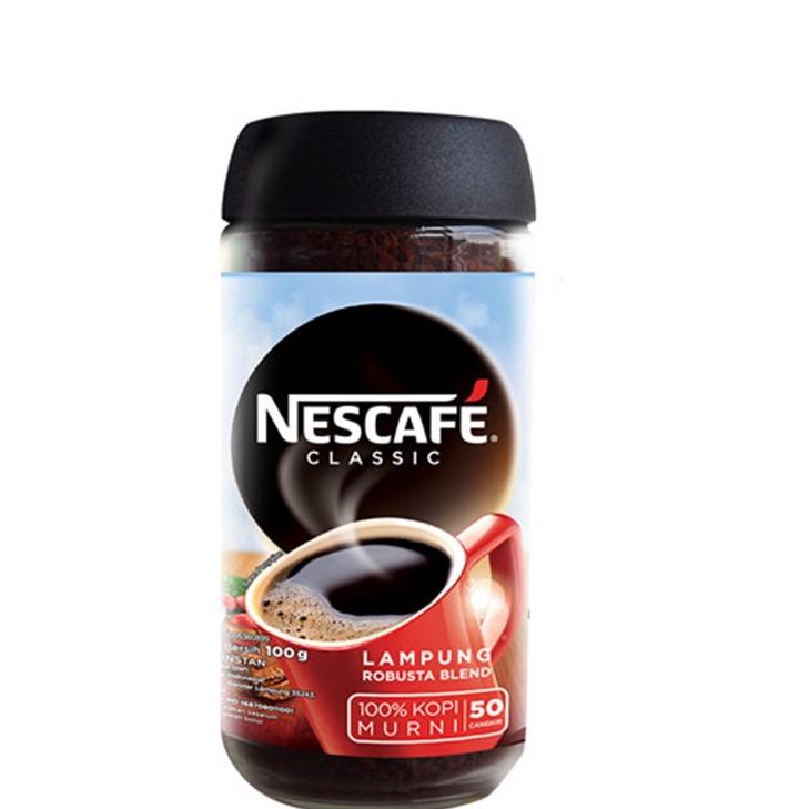 

♠ Nescafe Classic Kopi Hitam Instan Jar 100 gr ➦