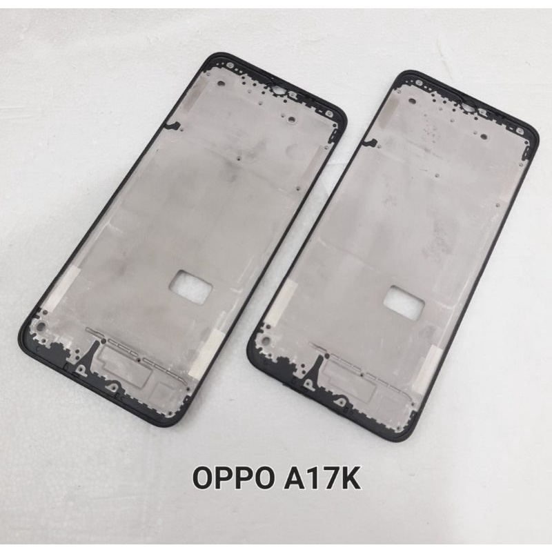 FRAME TULANG LCD TATAKAN DUDUKAN LCD OPPO A17 / A17K TATAKAN DUDUKAN LCD ORIGINAL