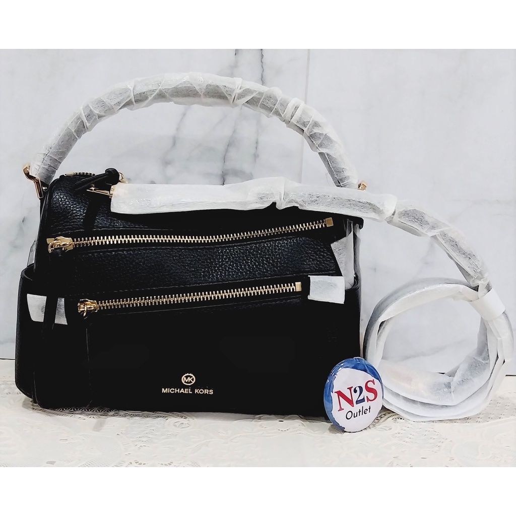 michael kors tas wanita MK 57 lorimer medium original black