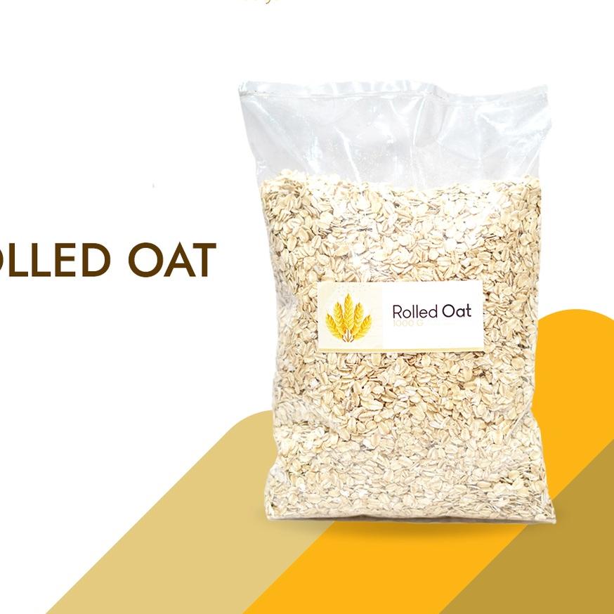 

℮ Reguler Rolled Oat 1 Kg - Oatmeal Gandum Utuh Original ➵