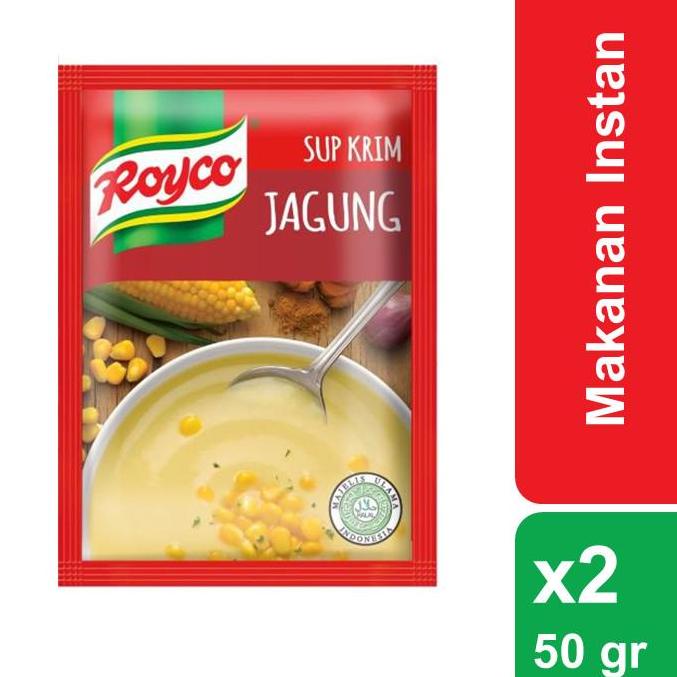 

V33 Royco Sup Krim Jagung 2 x 50 gr STOCK TERBATAS ㅵ