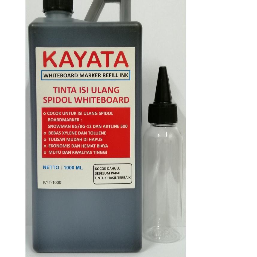 

COD | KF7 | Tinta spidol whiteboard refill Kayata murah dan berkualitas 1000 ML Tinta isi ulang spidol