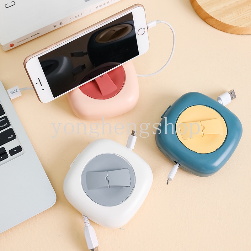 Kotak Penyimpanan Kabel Data / Charger / Headphone Portable Untuk Travel