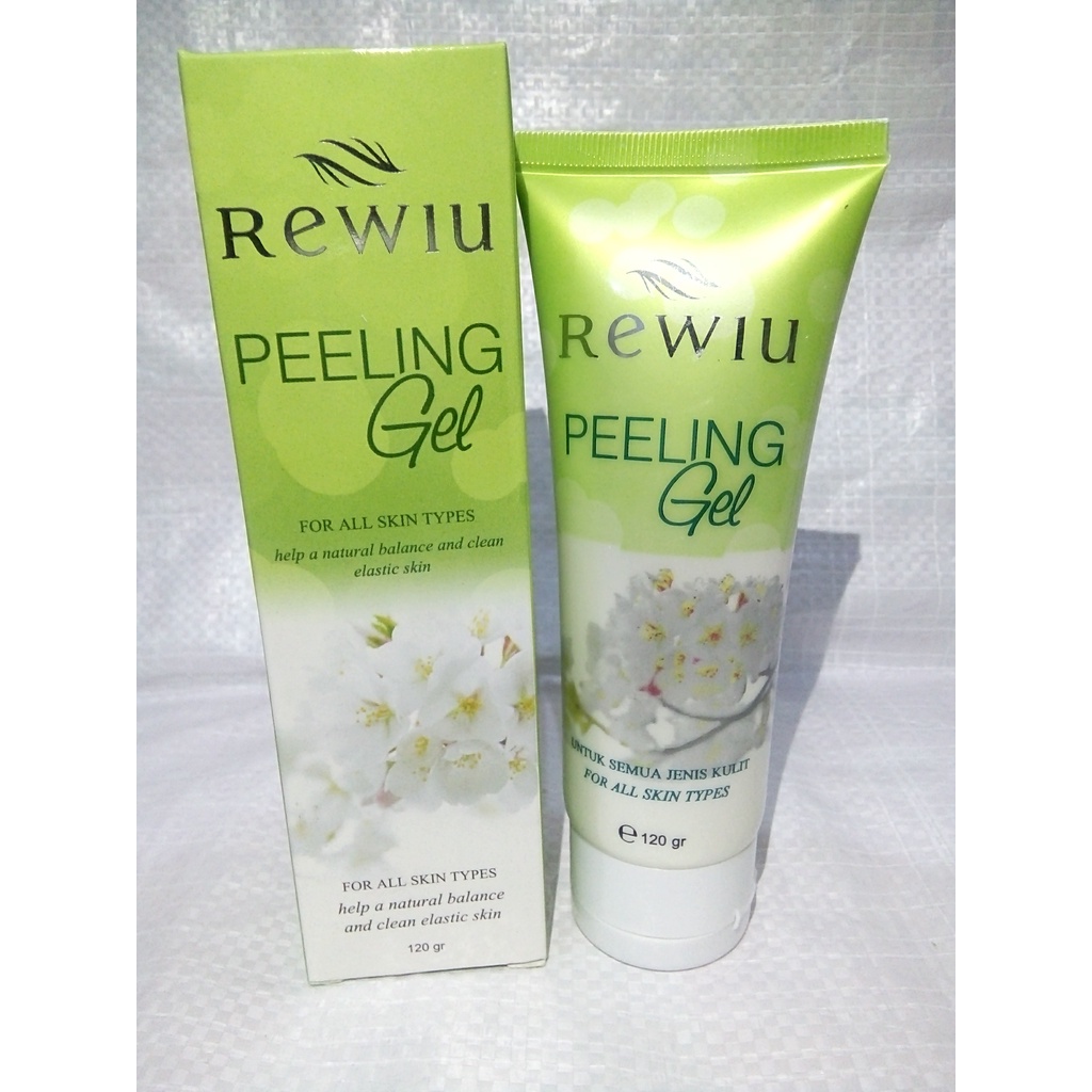 Peeling Gel Rewiu Perontok Daki & Ketiak Hitam / Rewiu Peeling gel 120gr