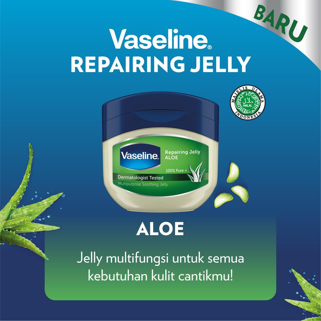 Vaseline Multi Purpose Repairing Jelly Aloe 50ml Twinpack