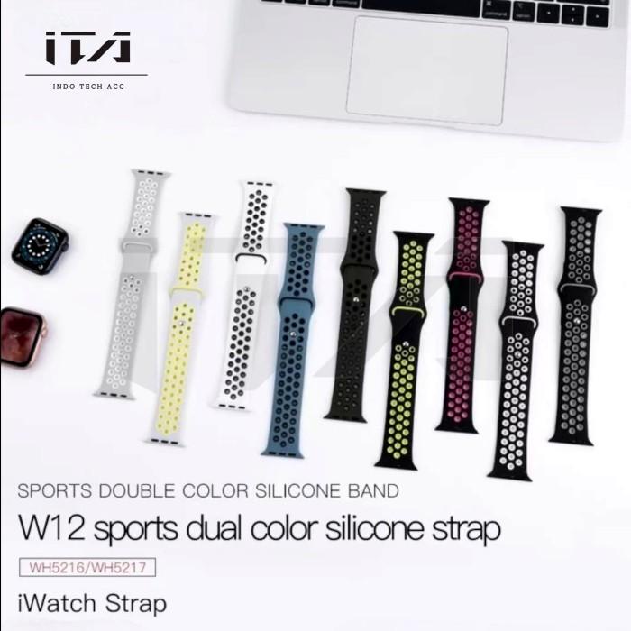 Apple Watch 7 6 5 4 3 2 1 Se Coteetci Strap Nike Sport Band Original Kualitas Terbaik