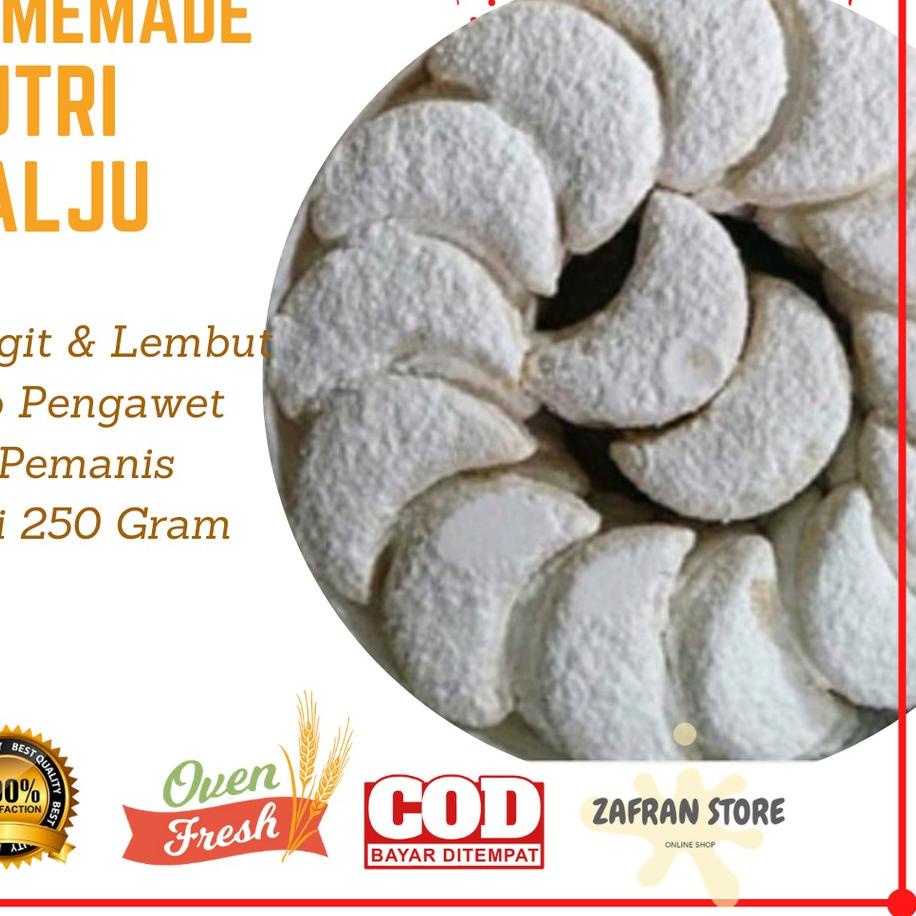 

✨STAR✨ Kue Putri Salju / Kue Kering Putri Salju Isi 250 gram Cemilan Keluarga 
