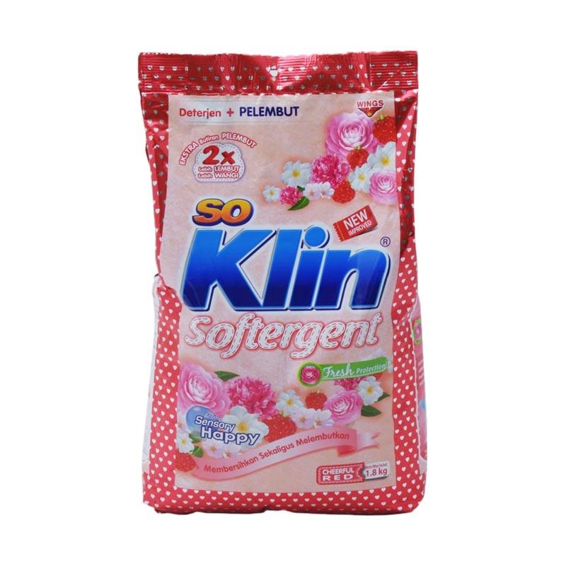 SO KLIN SOFTERGENT 1.8KG MERAH