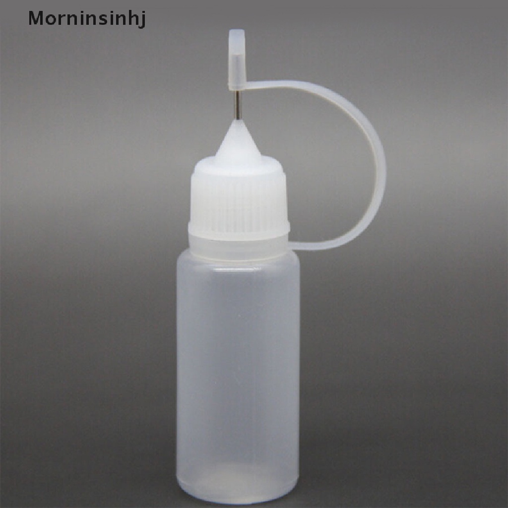 Mornin 10ml Tip Bottle Botol Aplikator Alat Makeup Minyak Mulut Runcing Cat id