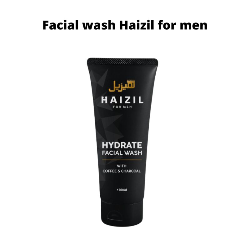 facial wash haizil for men/ facial wash for men/ Batrisyia haizil hydrate facial wash for men