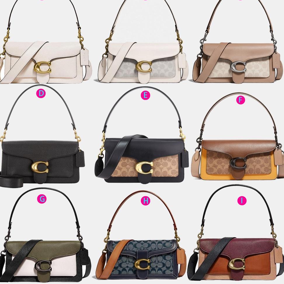 HARGA TERMURAH (grab) 73995 91215 76105 3700 4606 coach All Leather Material Women Shoulder Bag Cros