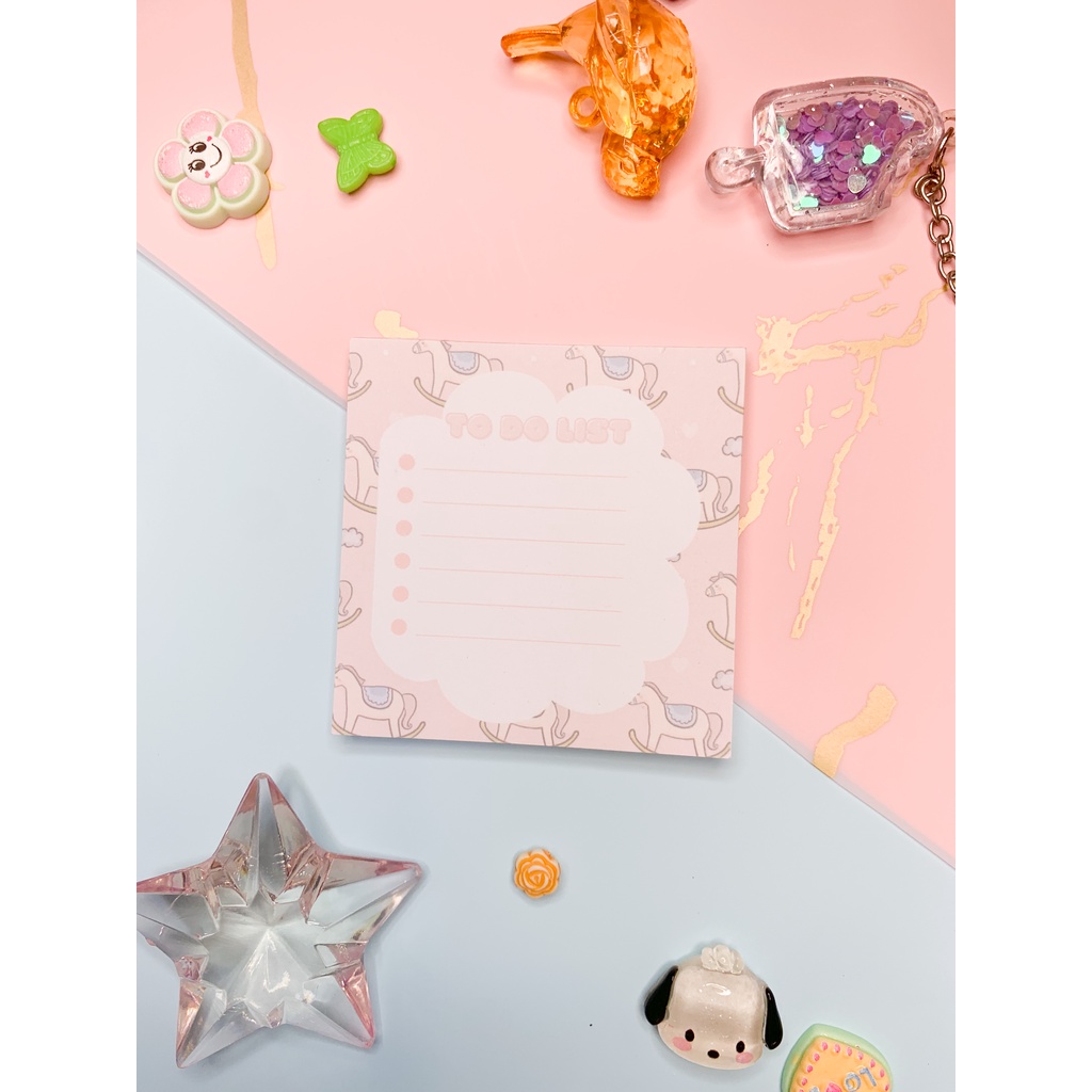 【GOGOMART】Kertas Memo Memopad Memo Notepad / Memo Catatan Bukan Sticky Notes Tempel - MM022