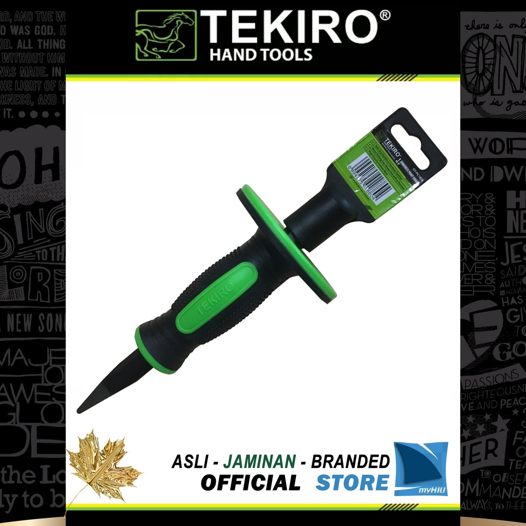 Pahat Beton 12&quot; inch Lancip Bobok Titik Aman Untuk Tangan - Concrete Pointed Chisel TEKIRO