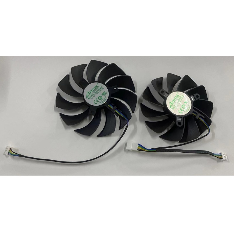 Bt 2PCS Kartu Grafis Pendingin VGA Fan 4Pin 12V Untuk ZOTAC GAMING GeForce Rtx3070