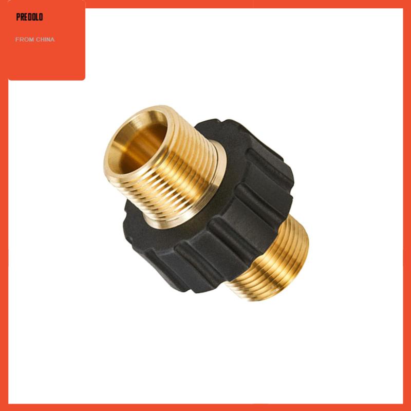 [Predolo] Adaptor Mesin Cuci Tekanan Tinggi M22 14mm Male Quick Connector Untuk Outdoor