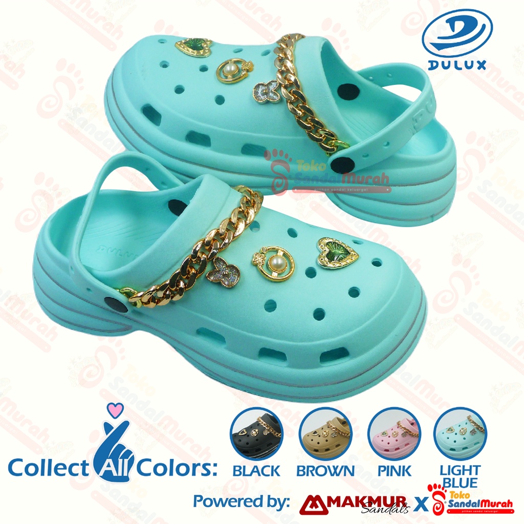 Toko Sendal Murah - Sandal Fuji Dewasa Uk 36 - 40 / Sandal Perempuan Kekinian / Sandal Baim Perempuan Anti Slip / Sandal Perempuan Terbaru Motif Lucu / Sandal Wedges Baim [Toko Sendal Murah LDS 01 M 806 B-1]