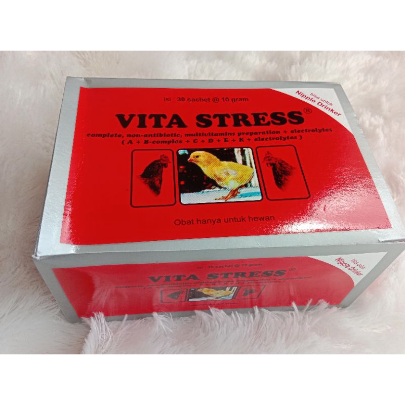 Vita Stress Multivitamin Ayam 10 Gram