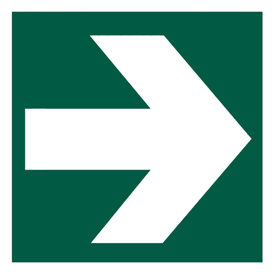 

STICKER SAFETY SIGN IMO PERKAPALAN TANDA PANAH KANAN 15X15 / STIKER K3 KESELAMATAN / STIKER SAFETY SIGN