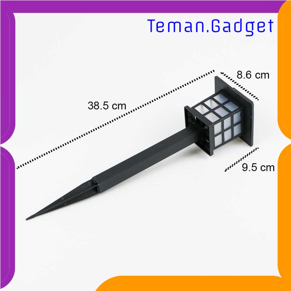 TG-LMP TaffLED Lampu Taman Hias Tancap Sensor Cahaya Solar Power Waterproof - EM300