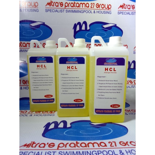 HCL Pembersih Keramik 32% ukuran 1 liter