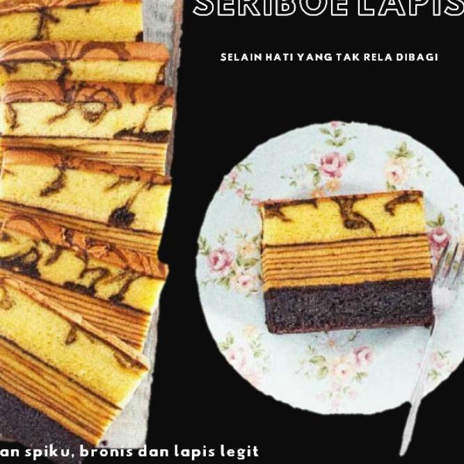 

♪ Seriboe Lapis (3in1 Cake) kue lapis surabaya roti & kue moist spikoe ☚