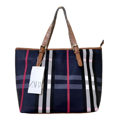 TAS TOTE BAG WANITA MOTIF SIMPLE #014
