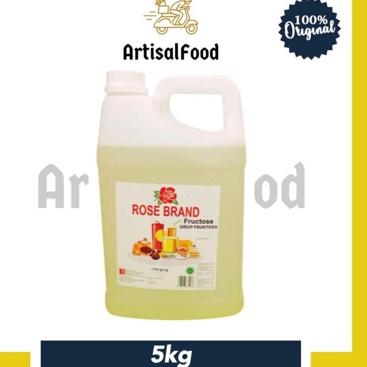 

☎ Gula Cair Rose Brand Rosebrand 5kg Fruktose Fruktosa Jerigen Botol 5 kg ◌