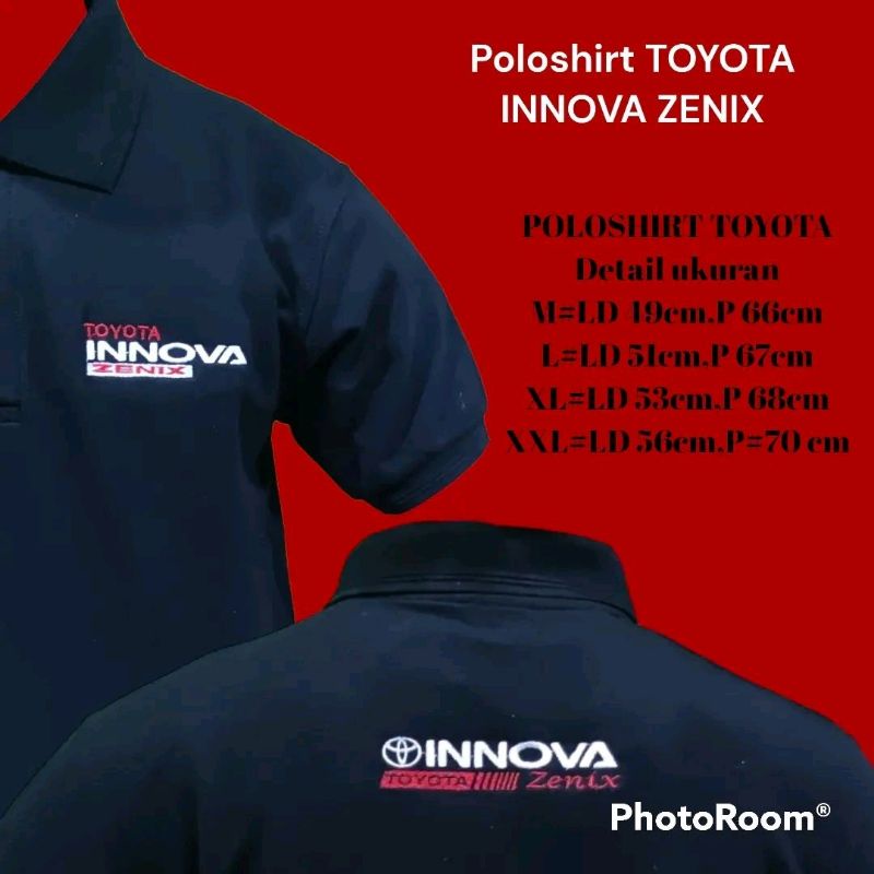 POLOSHIRT TOYOTA INNOVA ZENIX