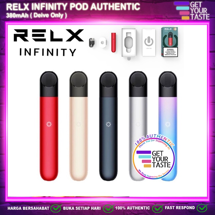 RELX Infinity Pod 380mAh Device Only Authentic