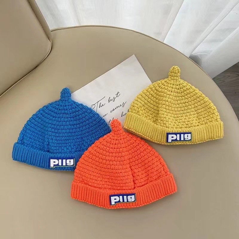 Kupluk Anak lucu Topi Anak Topi Bayi Kupluk Lembut Usia 0-12 Bulan