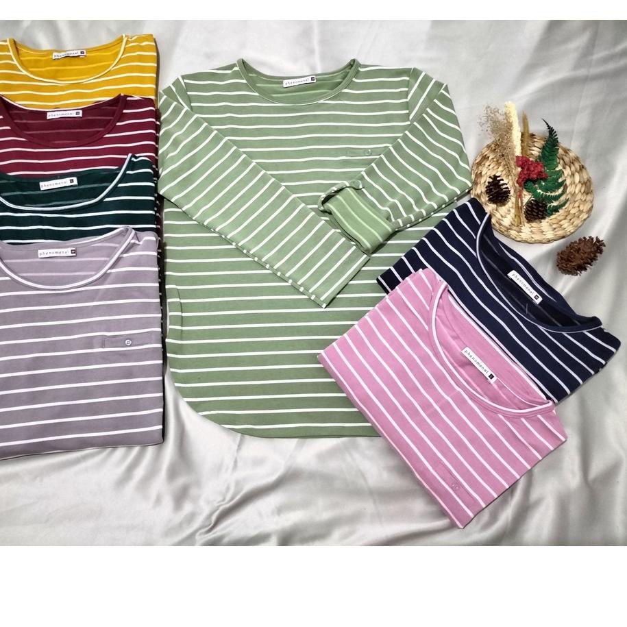 ☉ Kaos Atasan SALUR Phenomenal || Salur Kesamping || Kaos Cewek Phenomenal ֍