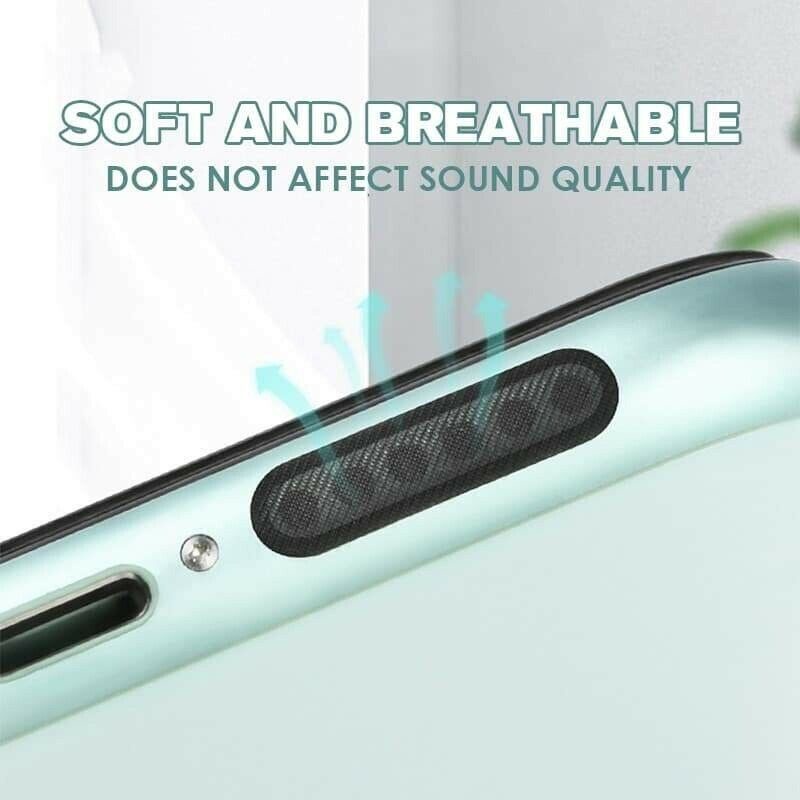 [Unggulan] Self-adhesive Speaker Lubang Mesh Penutup Tanduk Telepon Debu-Bukti Stiker Jaring Lubang Suara Bernapas Film Pelindung