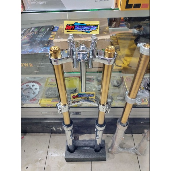 Shock sok skok depan ninja gorilla as gold pnp rx king