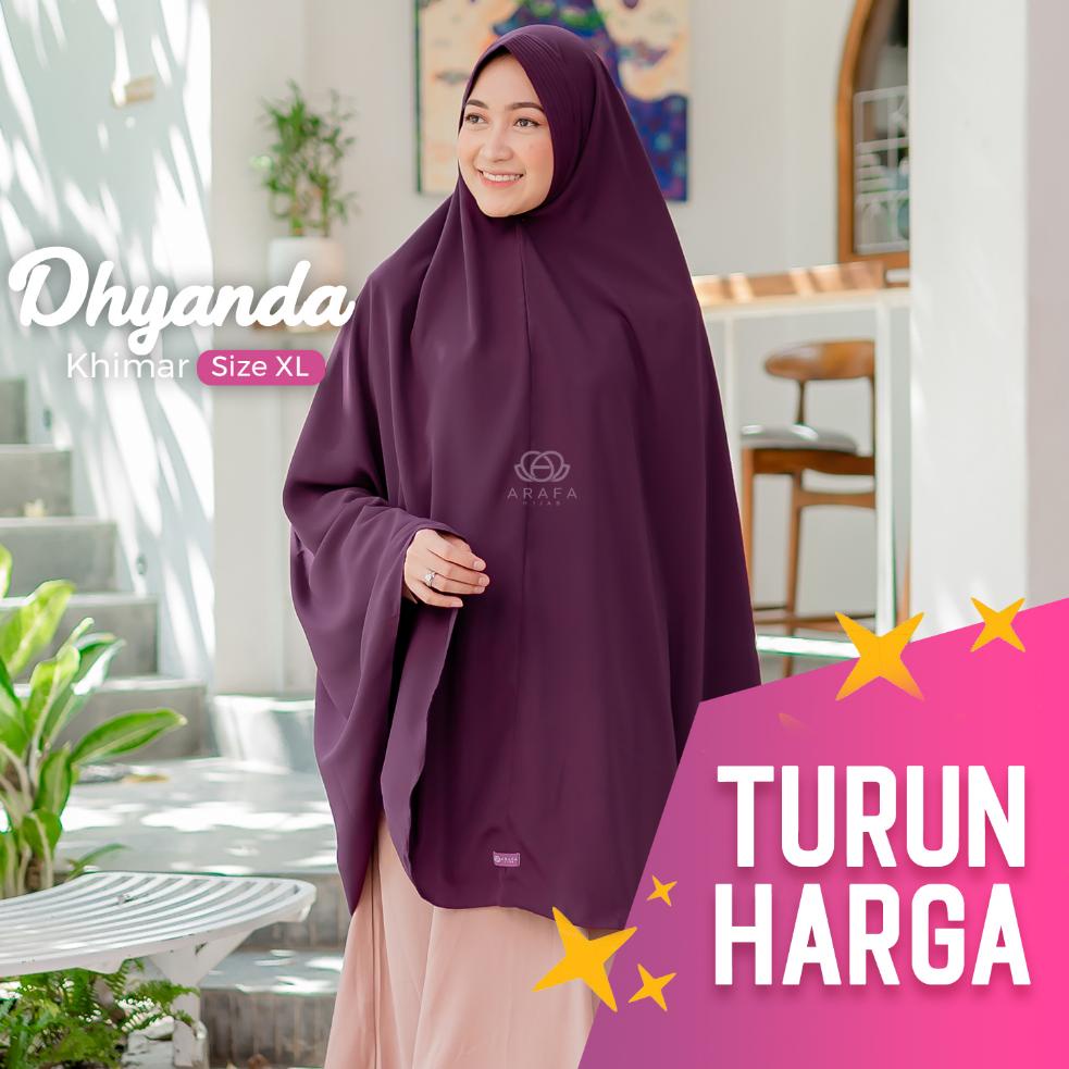 TERBAIK Arafa Hijab - Khimar Dhyanda XL