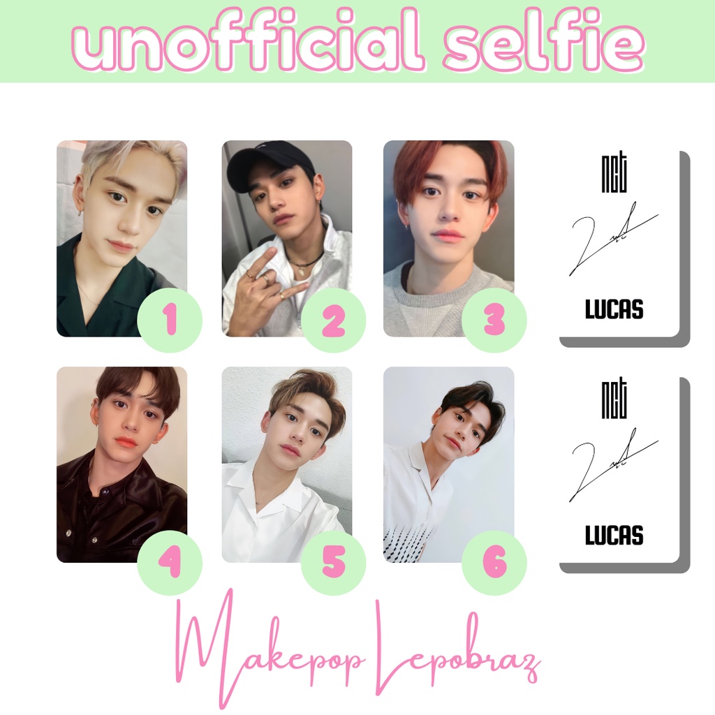 [PART 2A] [MIN. 3 PC] NCT WAYV UNOFFICIAL SELFIE - BOYFRIENDABLE JAEMIN SUNGCHAN SHOTARO TEN LUCAS YUTA