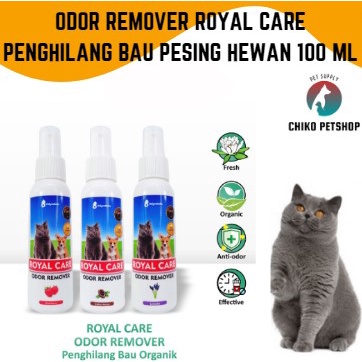 Odor Remover Royal Care Penghilang Bau Pesing Hewan 100 ML