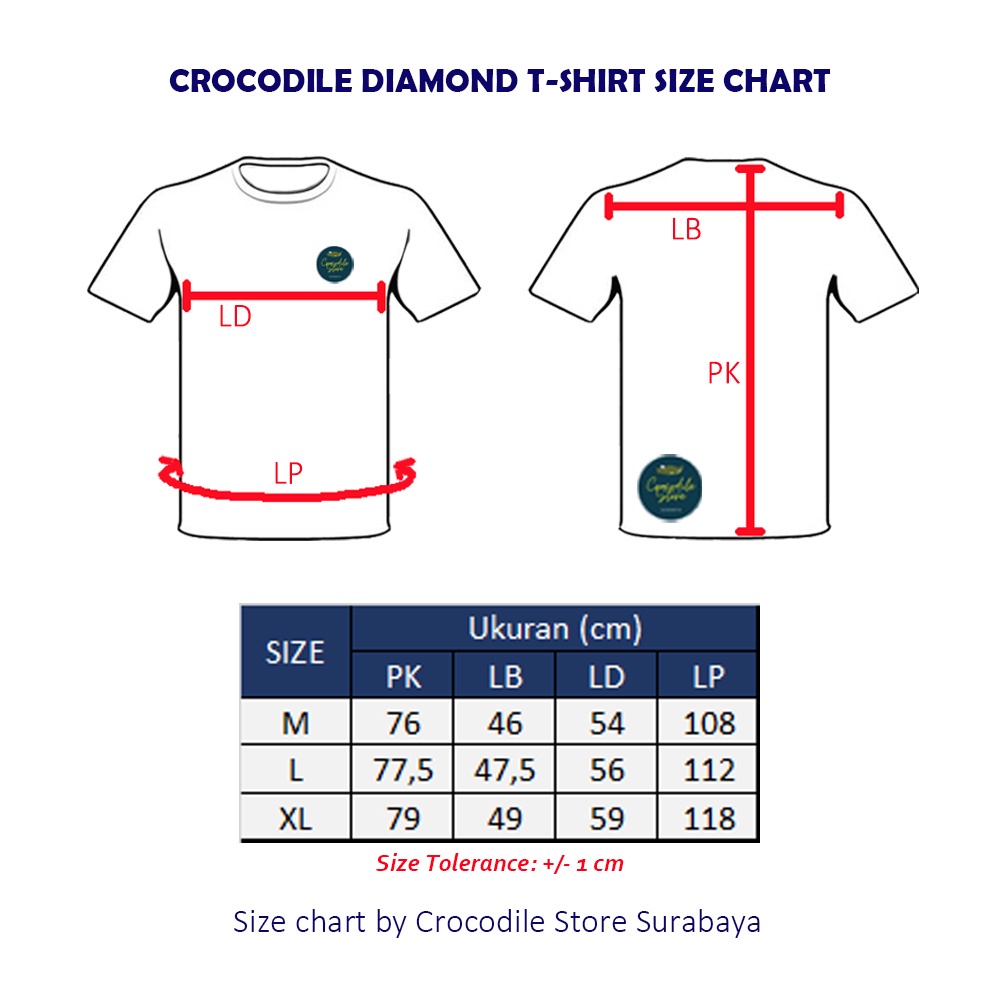 Kaos Kerah Pria Crocodile Diamond 219-1768