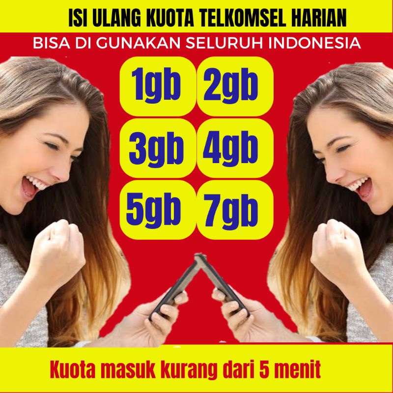 ISI ULANG KUOTA TELKOMSEL HARIAN