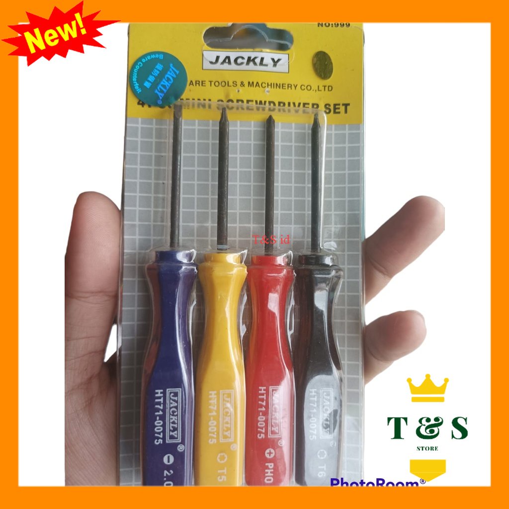 Obeng Bintang imo imoo pembuka baut tali jam bonus Obeng +/-