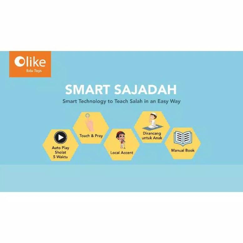 OLIKE Smart Sajadah 1 - Sajadah Anak Pintar