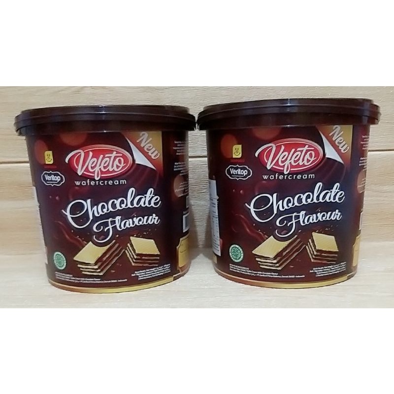 ✔MURAH Vefeto Wafer Cream Chocolate 300gr / Wafer Coklat / Wafer Krim