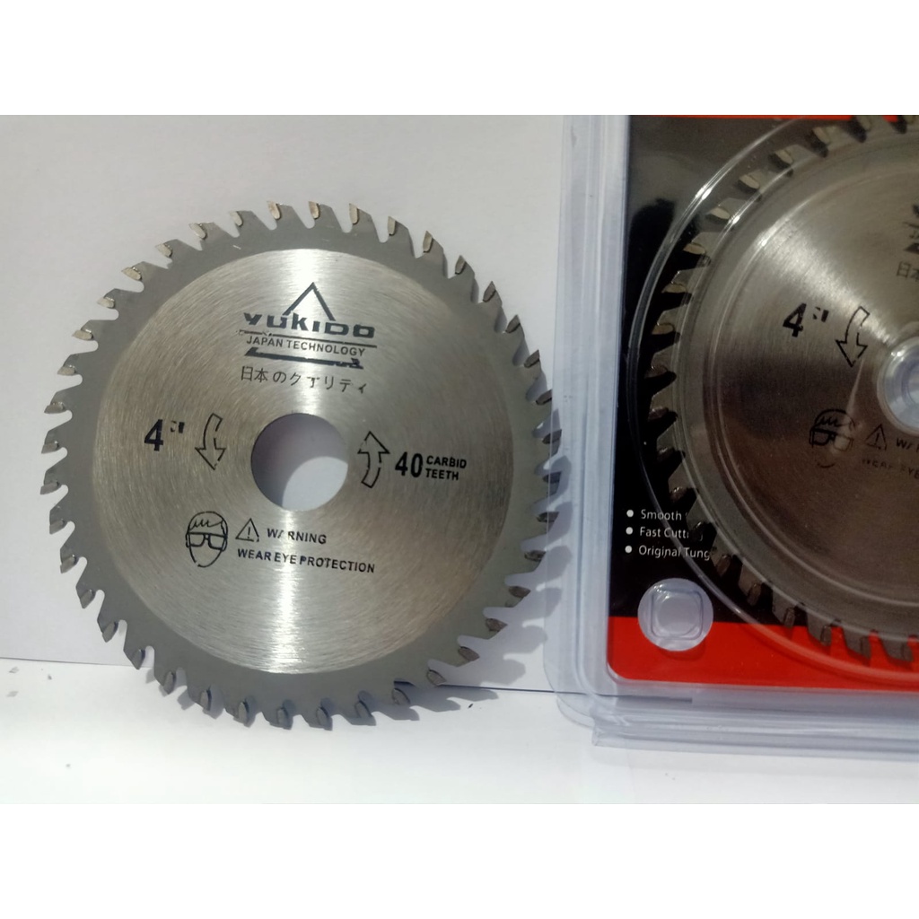 TERMURAH Gergaji Kayu Bulat Gerinda 4 x 72T ORANGE Circular Saw Blade Hasil HALUS 4x72 SANGAT TAJAM