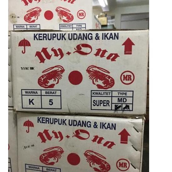 

♫ Kerupuk Udang Ny. Ona dus / Kerupuk Udang Nyonya Ona Dus 5kg ➭