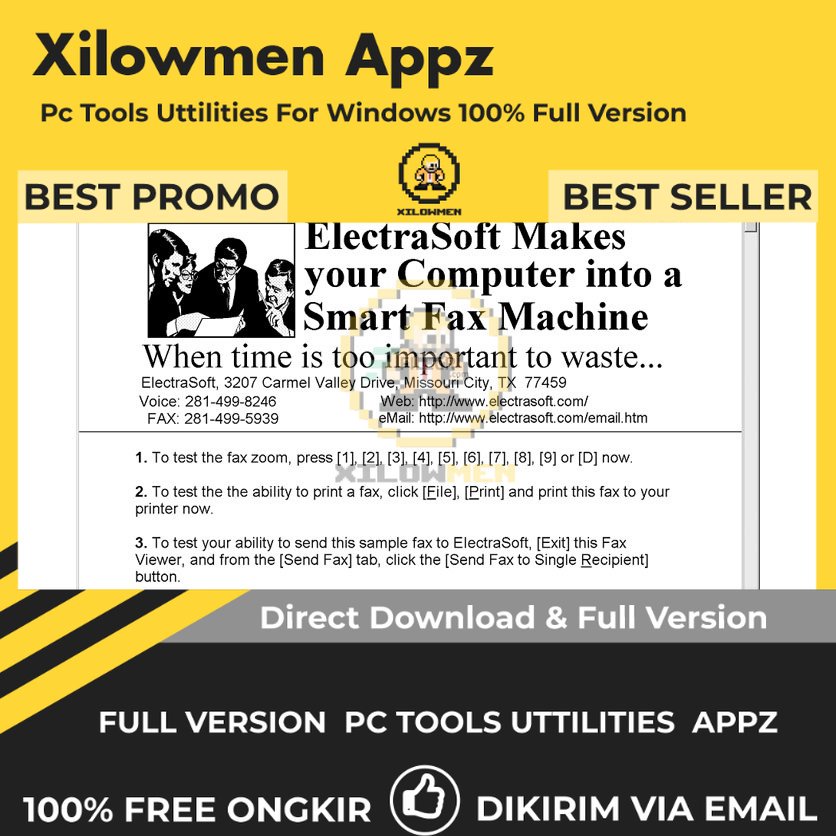 [Full Version] ElectraSoft Pcx-Dcx Fax Viewer Pro PC Tools Software Utilities Lifetime Win OS