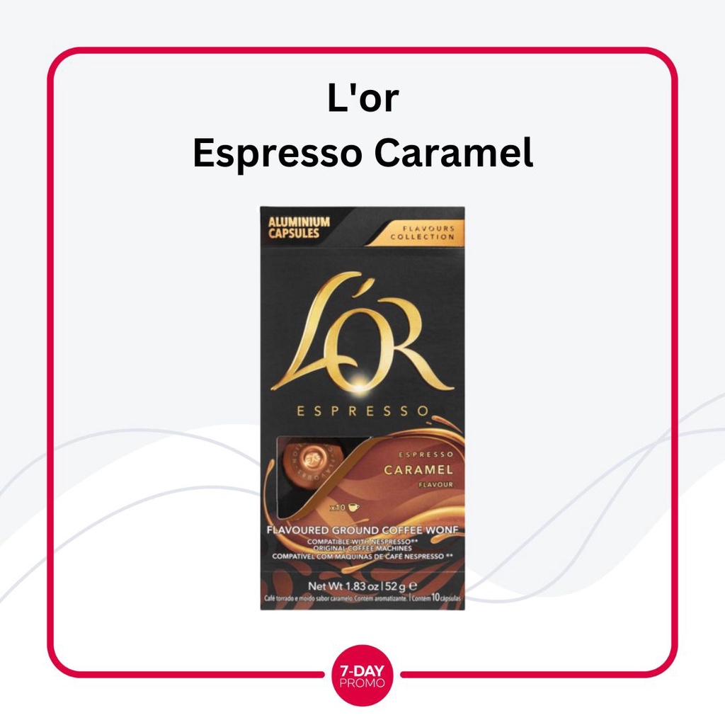 L'or Lor Espresso Coffee Kopi Capsules 10 Kapsul nespresso