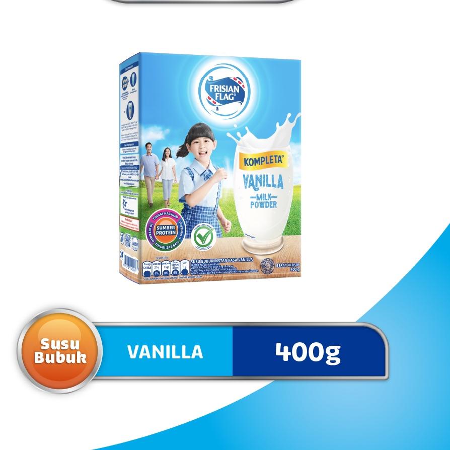 

Limited ✅⭐ Frisian Flag Kompleta Vanilla 400 gr